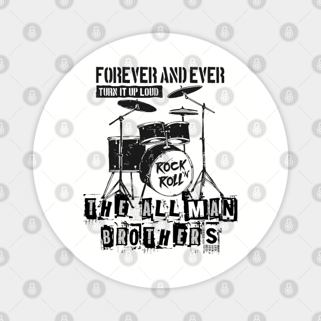 the allmam brothers forever and ever Magnet by cenceremet